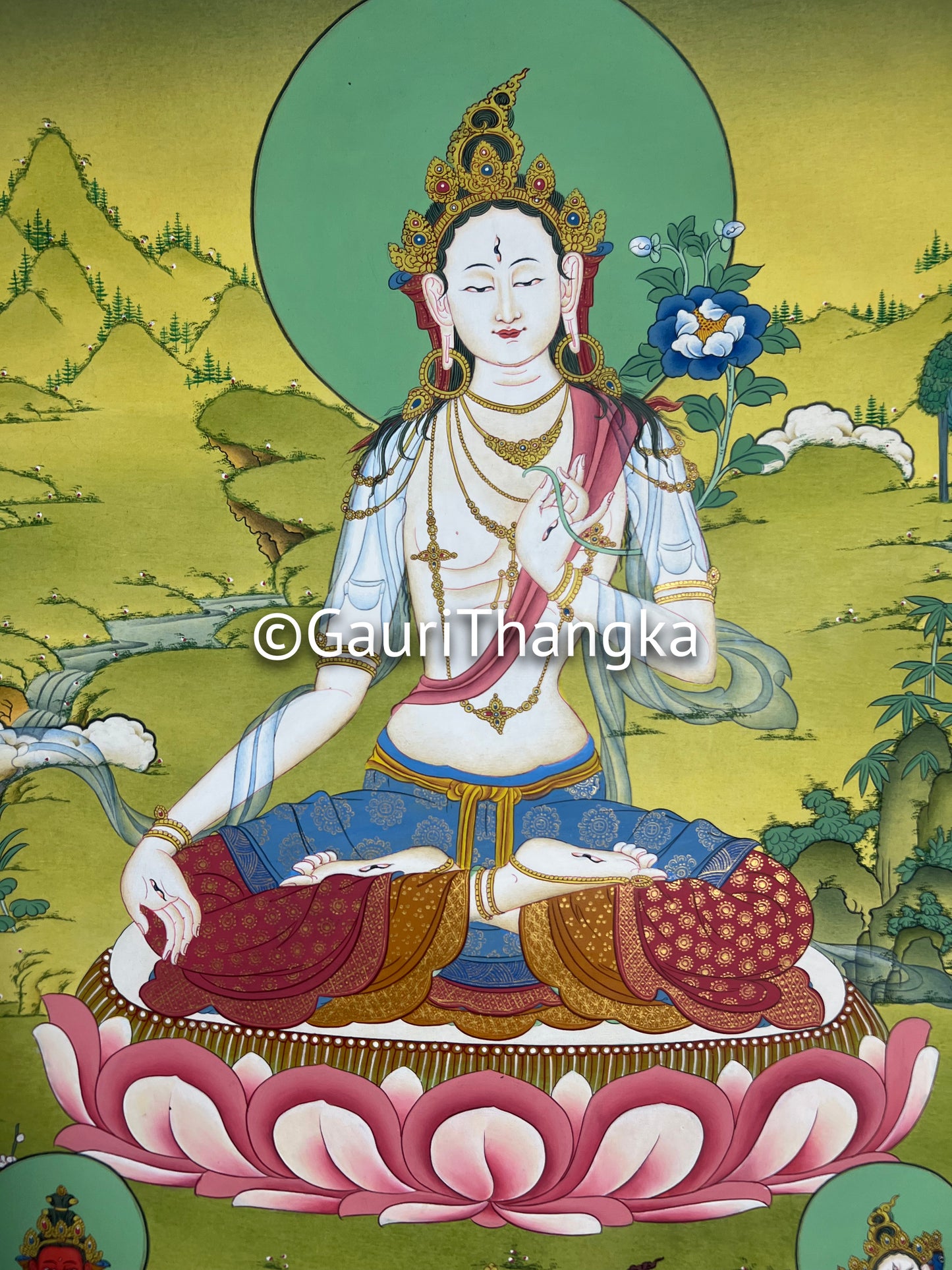 White Tara Thangka