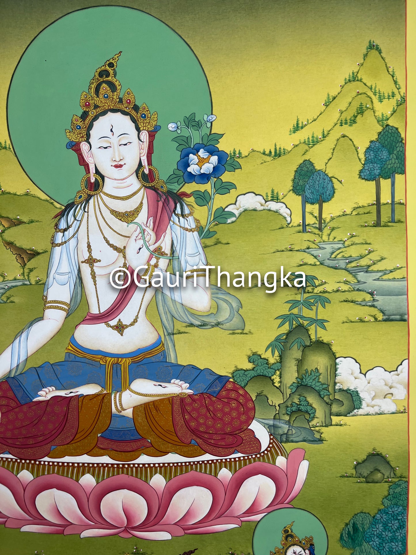 White Tara Thangka