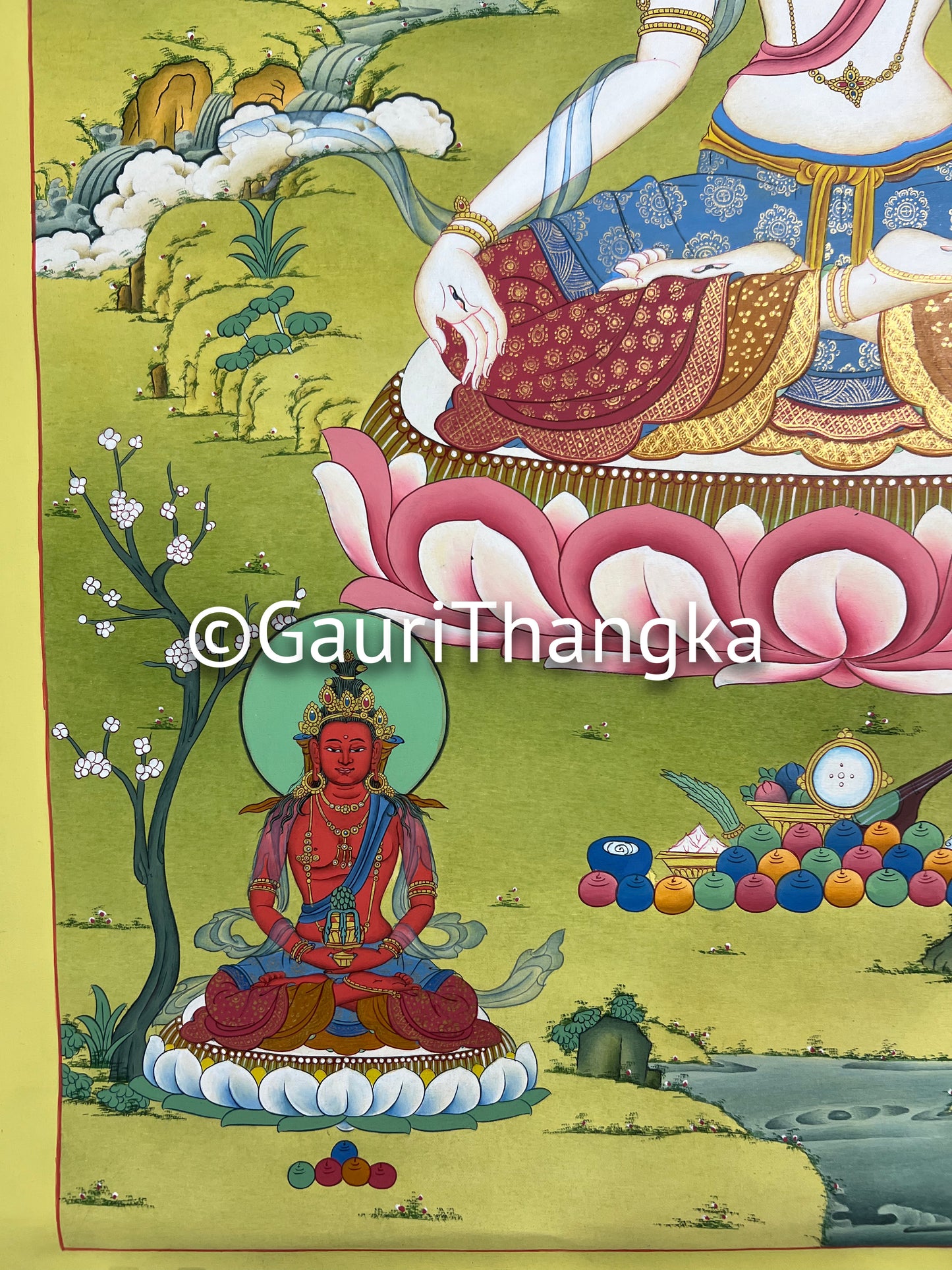 White Tara Thangka