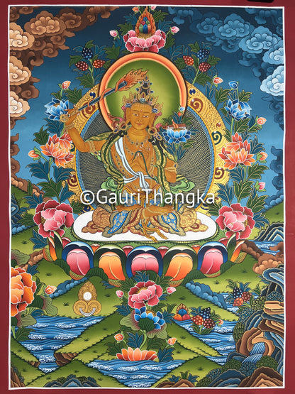 Manjushri Thangka
