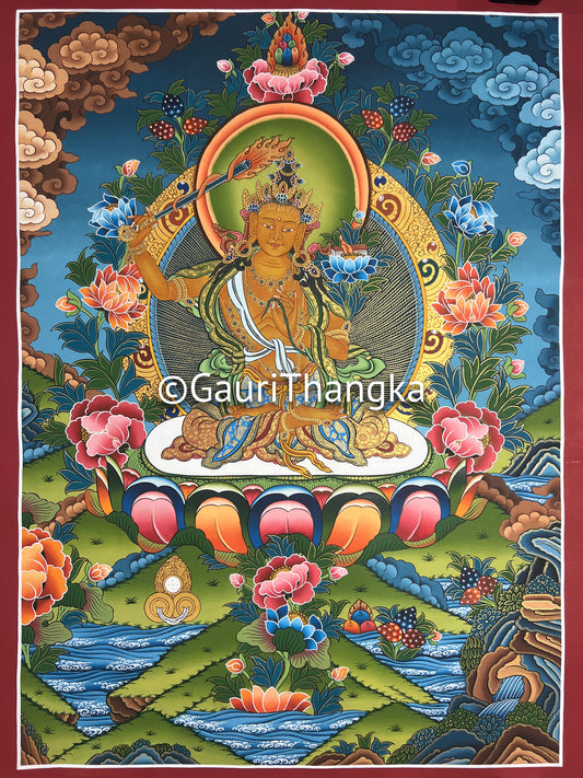 Manjushri Thangka