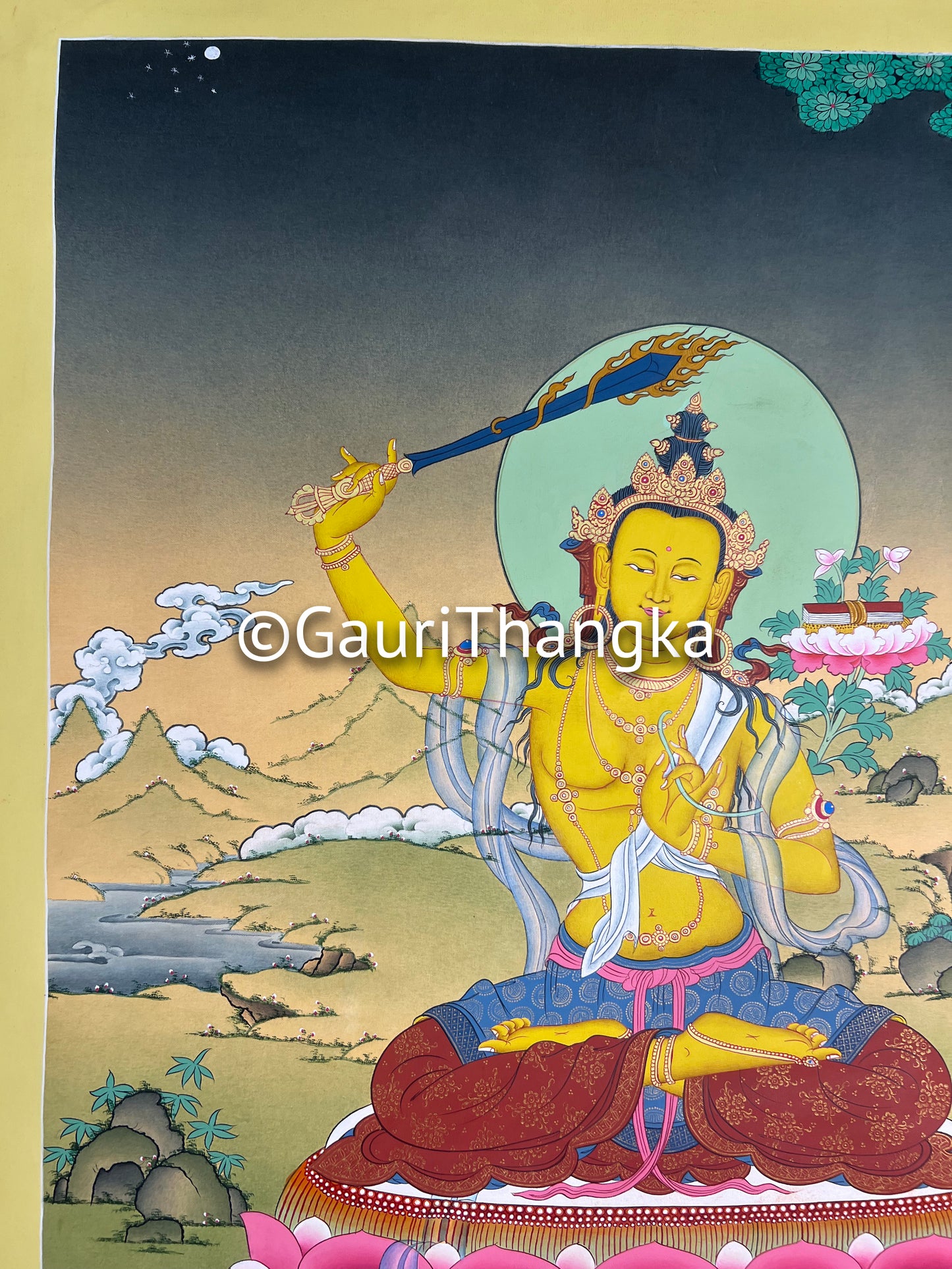 Manjushri Thangka