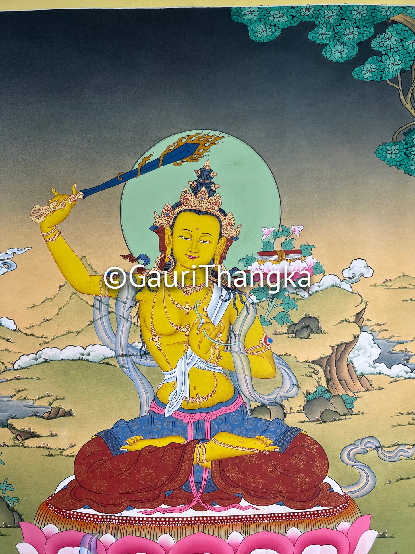 Manjushri Thangka