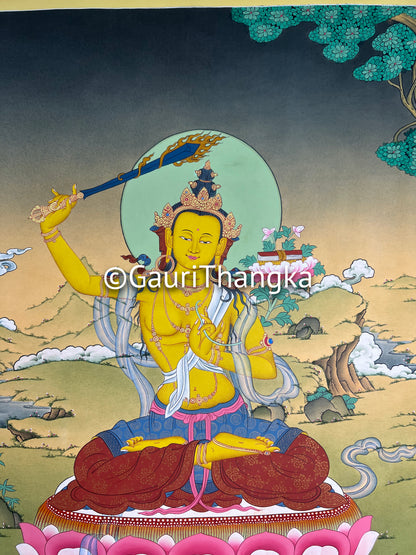 Manjushri Thangka
