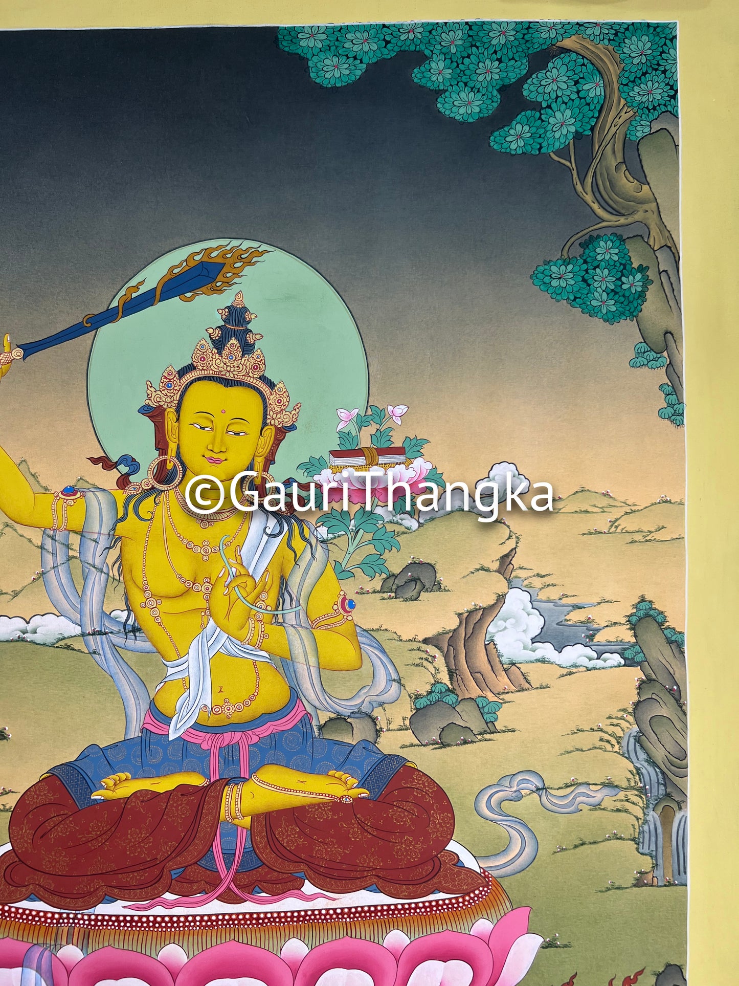 Manjushri Thangka