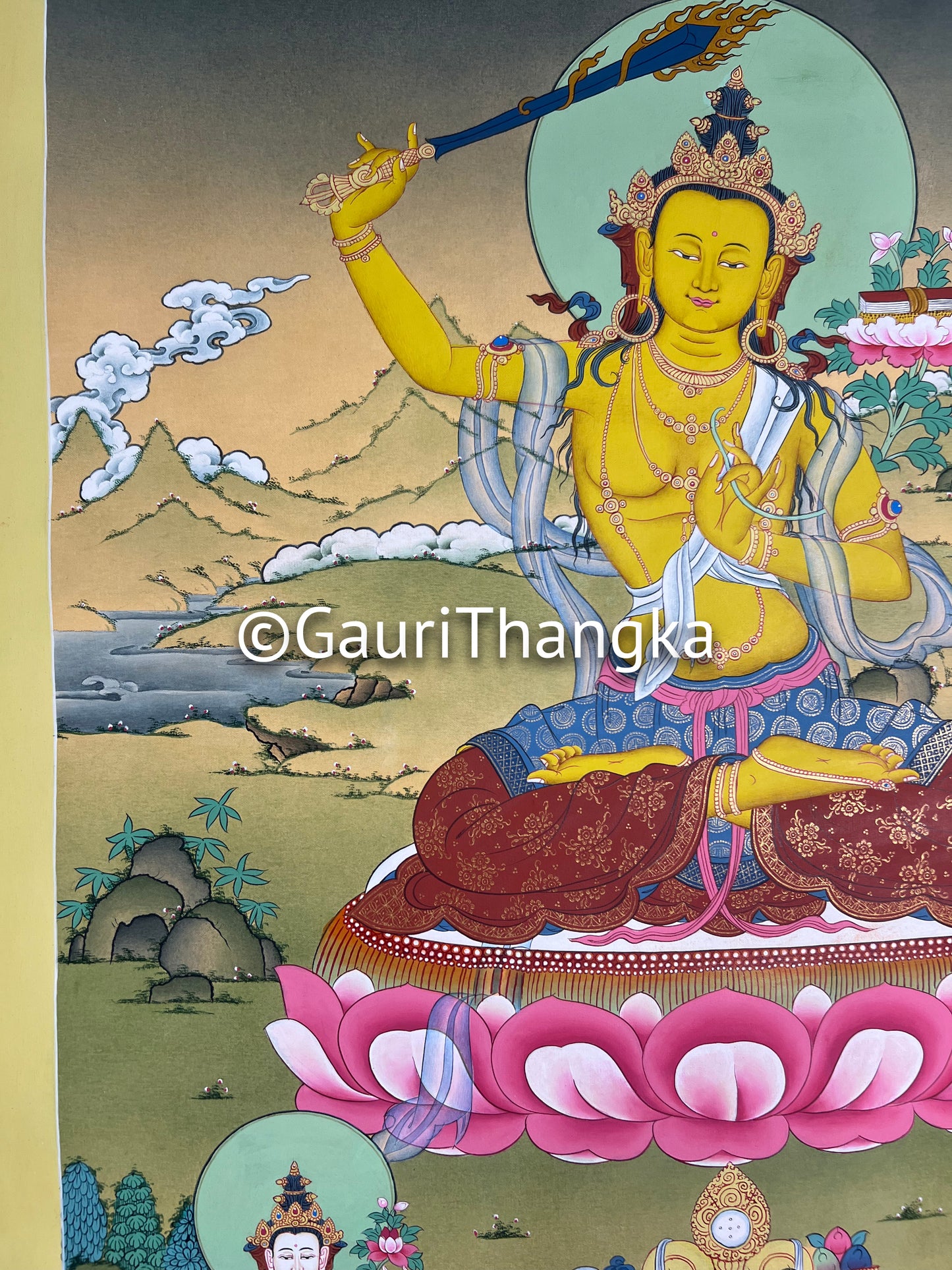 Manjushri Thangka
