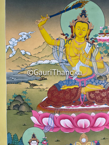 Manjushri Thangka