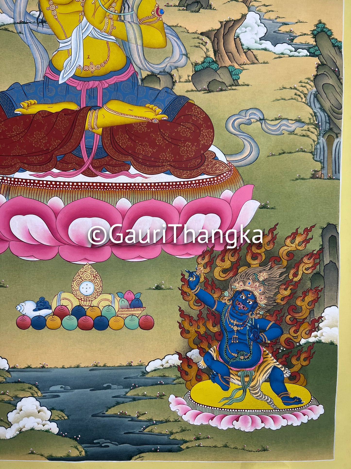 Manjushri Thangka