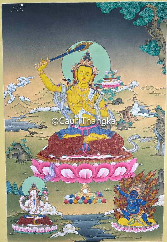 Manjushri Thangka