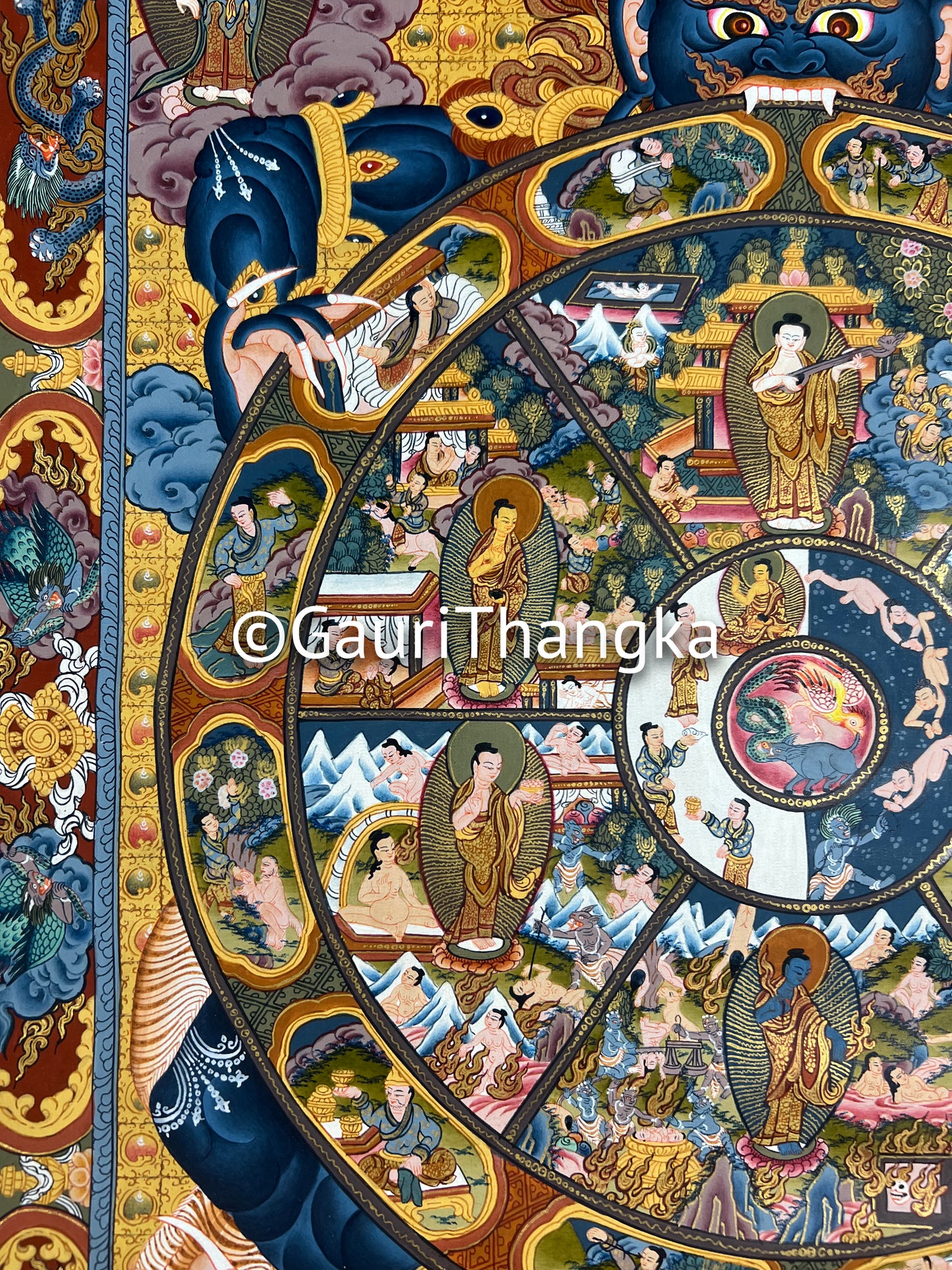 Wheel of Life Thangka