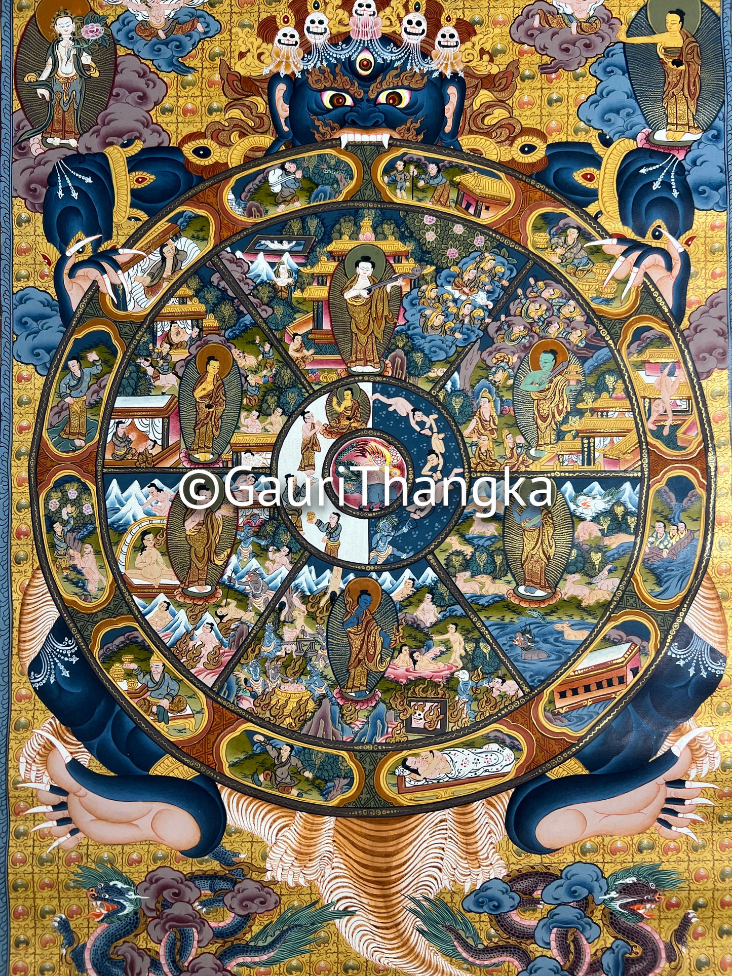 Wheel of Life Thangka