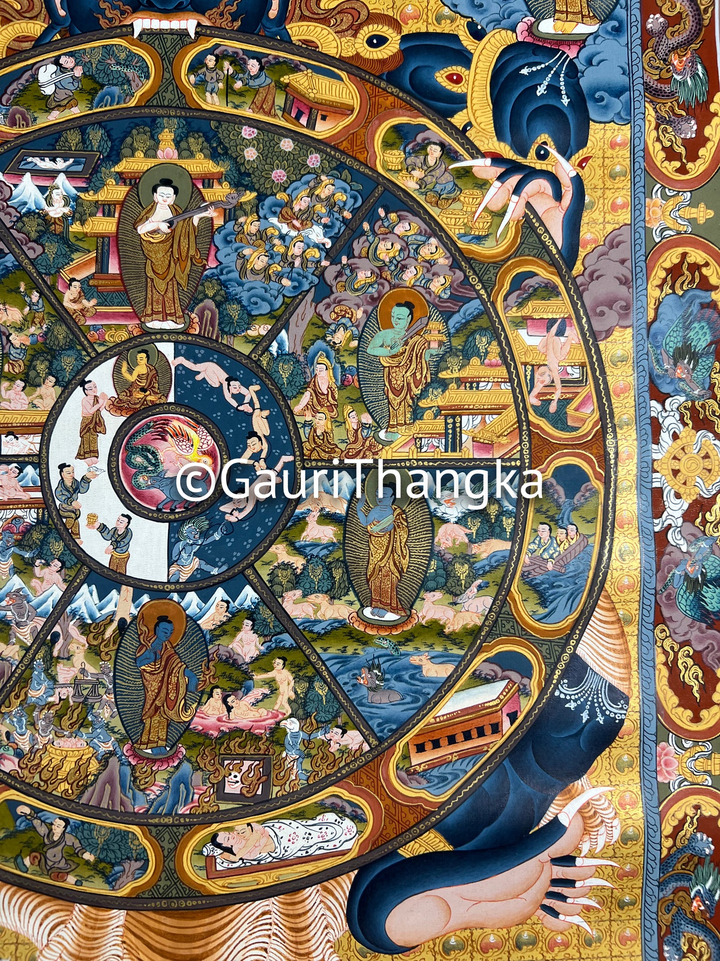 Wheel of Life Thangka