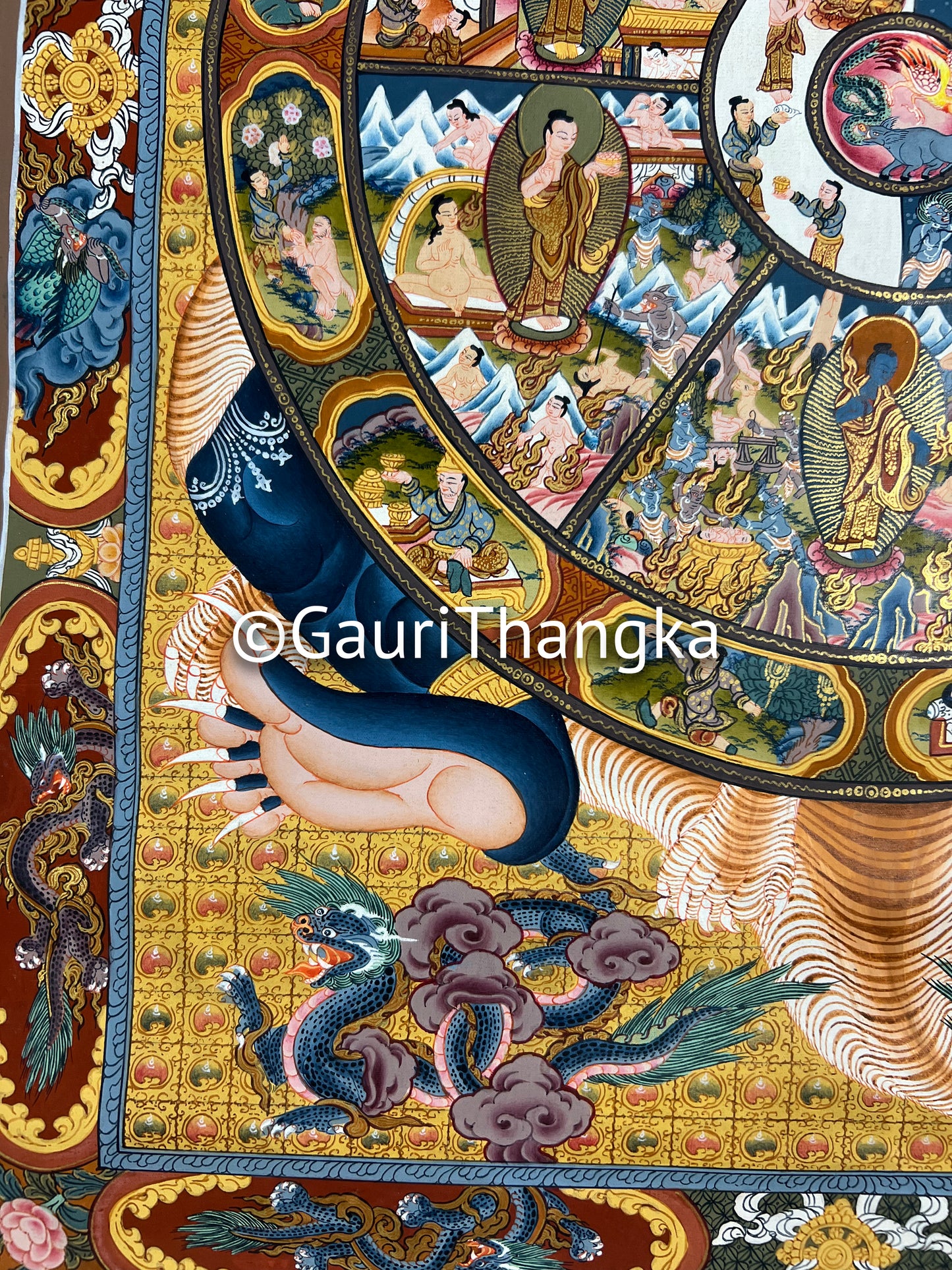 Wheel of Life Thangka