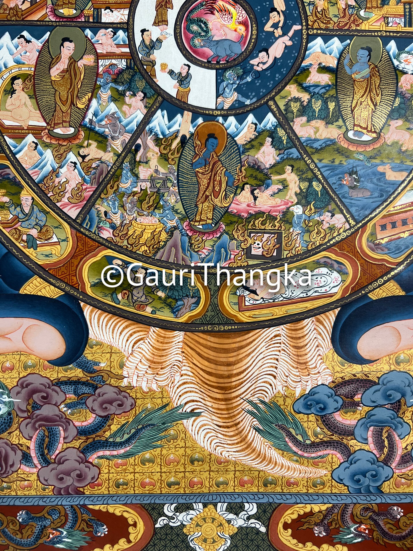 Wheel of Life Thangka