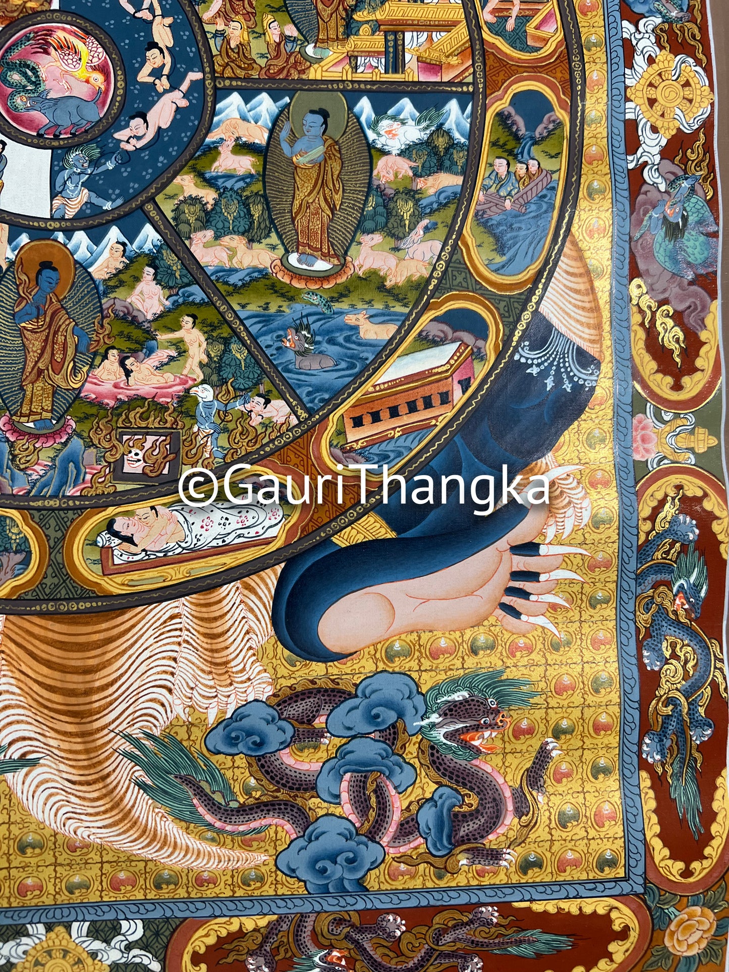 Wheel of Life Thangka