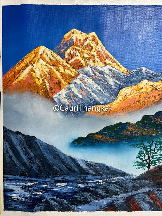 Himalayan Landscape Painting